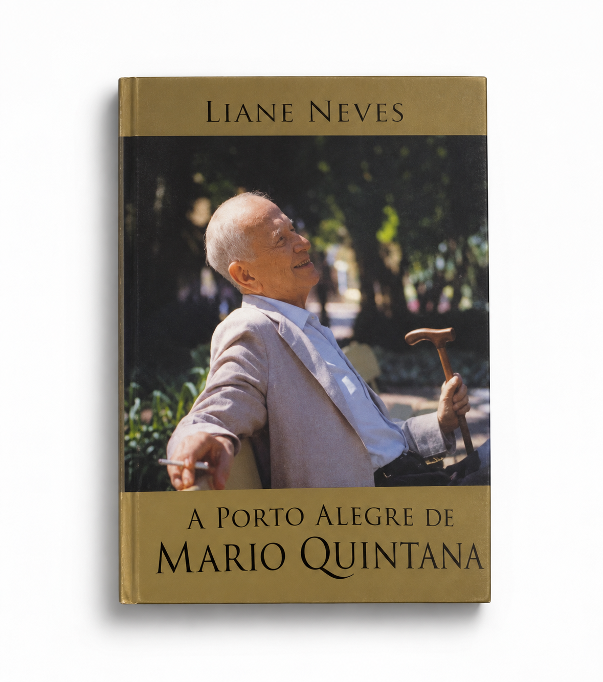 Capa do livro A Porto Alegre de Mario Quintana, de Liane Neves